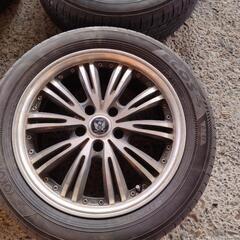 215/55R17インチタイヤアルミセットの画像