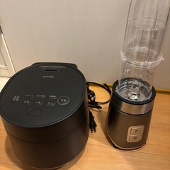 炊飯器　ジューサー