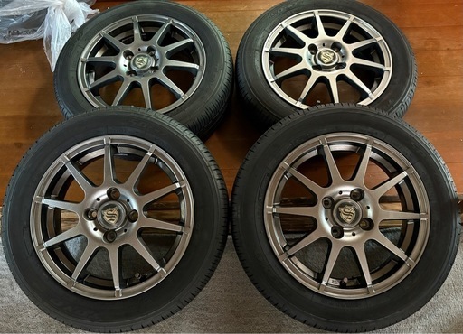 155/65R14夏タイヤ4本・軽四、軽自動車ゆ用ラジアル・バリ山