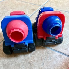 砂遊び・雪遊びセット　砂場　おもちゃ　働く車の画像