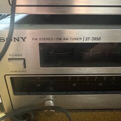 SONY アンプ・チューナー・テープ・CD・ビクターのスピーカーセットの画像
