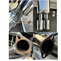 ☆ Y3 3シーマ★社外マフラーリアピース☆3L★の画像