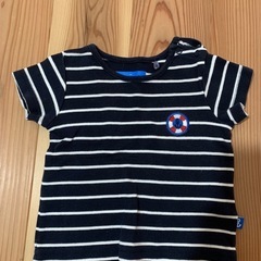 子供服　ベビーTシャツ Disney/TrickyTracks 70cmの画像
