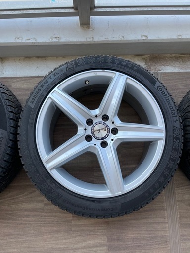 メルセデスベンツ ユーロフォルシュ18インチスタッドレスタイヤホイール4本セット