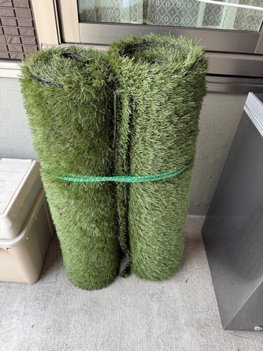 人工芝1m×5m弱2個セット