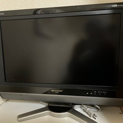 液晶テレビ20型＋DVDプレーヤー付きの画像