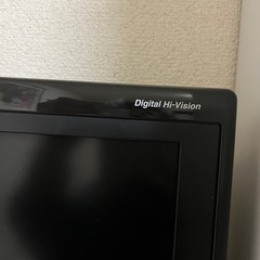 液晶テレビ20型＋DVDプレーヤー付きの画像