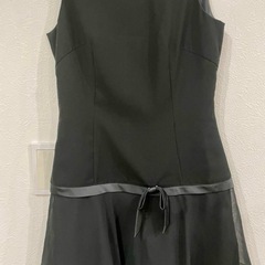 コムサイズム　黒ワンピース Sの画像