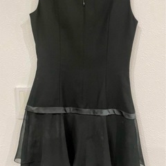 コムサイズム　黒ワンピース Sの画像