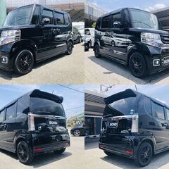 H29　ホンダ　N-BOXカスタム 【福岡自社ローンBOND】保証人無・頭金無・GPS無・人柄重視・代車費無料・納車費無料・ LINE相談・他店で断られた方、大歓迎!!の画像