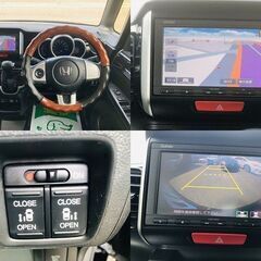 H29　ホンダ　N-BOXカスタム 【福岡自社ローンBOND】保証人無・頭金無・GPS無・人柄重視・代車費無料・納車費無料・ LINE相談・他店で断られた方、大歓迎!!の画像