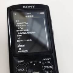 SONY ウォークマン NW-S764 8GB/ブラックの画像