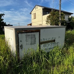 スーパーミニコンテナ　倉庫代わり　物置き　収納スペース ドア開閉可能