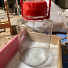 蓋つき瓶　梅仕事にの画像