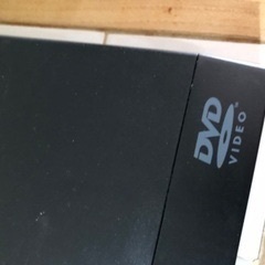 新品DVDデッキ リモコン付きの画像