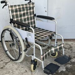 アルミ製車椅子 自走式・介助兼用車椅子 介護用品の画像