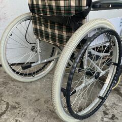 アルミ製車椅子 自走式・介助兼用車椅子 介護用品の画像
