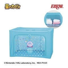 星のカービィ　窓付き収納ボックスの画像