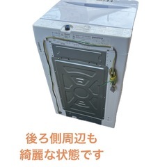 2021年製 ハイセンス 5.5kg 全自動洗濯機 AT-WM5511WH NO.564の画像