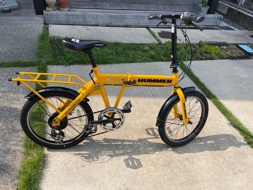 楽天市場】折りたたみ自転車 20インチ ハマー HUMMER 自転車