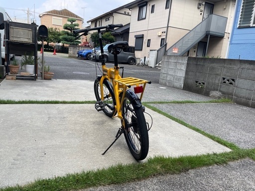 HUMMER 折りたたみ自転車 イエロー20年製基本発送不可基本