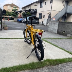 HUMMER 折りたたみ自転車 イエロー20年製基本発送不可基本