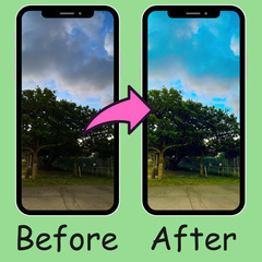 LINEカメラアプリ講座【那覇・スマホ教室無料体験】スマホで写真をもっと楽しく！の画像