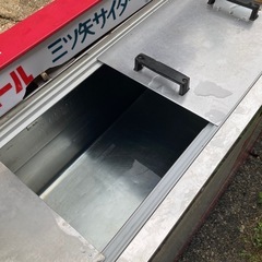 アサヒビール　三ツ矢サイダーの水冷式冷蔵庫　アンティークの画像