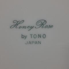 TONO食器　 花柄　食器セット 5枚 直径約23.5㎝の画像