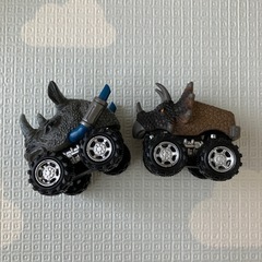 ミニカー　恐竜