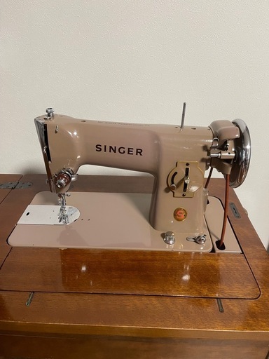 シンガー　アンティーク　足踏み　ミシン