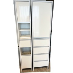 ランドリー収納2つセット