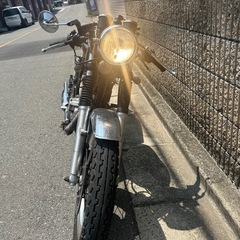 SR400カフェレーサー絶好調の画像