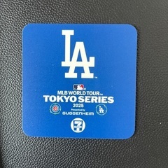 大谷翔平選手クリアファイル3枚+ドジャース東京シリーズコースター1枚の画像