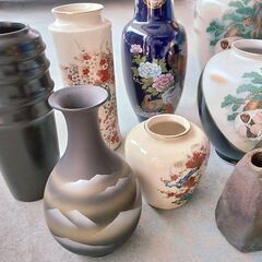 【B107】花瓶　陶器　花器　まとめて　10点の画像