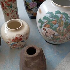 【B107】花瓶　陶器　花器　まとめて　10点の画像