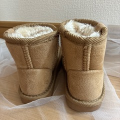 BREEZE子ども靴 ムートンブーツ 13.5cmの画像