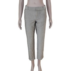 【お譲りします】BANANA REPUBLIC スリムフィット ハイウエストパンツ（グレー）の画像