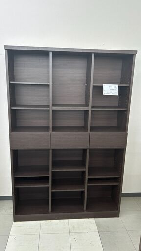 ★リユースのサカイ千葉中央店★期間限定割引有  本棚 ブラウン H181×D30×W119 クリーニング済み TC3804