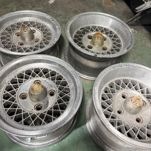 旧車　ホイール　４本セット　13インチ
