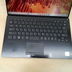 【ネット決済・配送可】VAIO Pro PK ノートPC i5 10世代 8GB SSD M.2 256GB 14.0 359の画像
