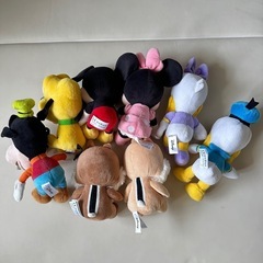 ミッキーフレンズ ぬいぐるみ 8体セットの画像