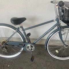 7J７ シティサイクル２７　６段変速オートライト付き　自転車専門...