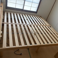 【お取引中
】【訳アリ】シングルベッド2つの画像