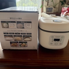 炊飯器3合炊き2025年製の画像