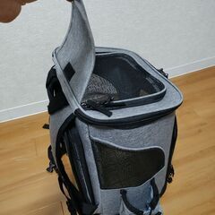 受付終了ペット用リュック の画像