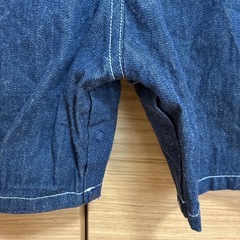 MIKIHOUSE デニムロンパースSサイズの画像