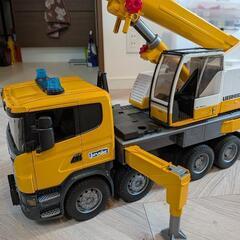 クレーン車玩具 100cmの画像
