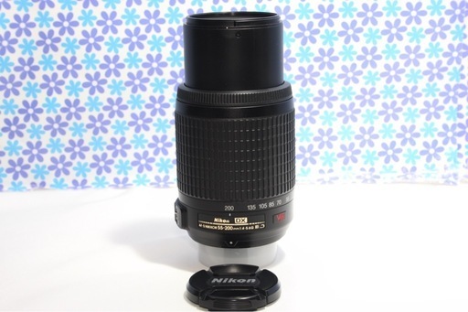 極美品☆Nikon AF-S 55-200mm VR☆望遠レンズ☆手ぶれ補正