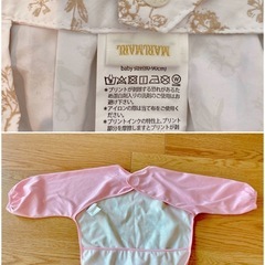 MARLMARL エプロン ドレス &アンパンマン お食事エプロン セットの画像
